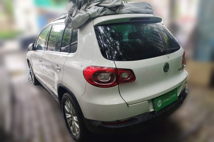 Used Volkswagen Tiguan 2012 2.0 TSI Automatic All-Wheel Drive Flagship Edition Rear Left 45 Deg