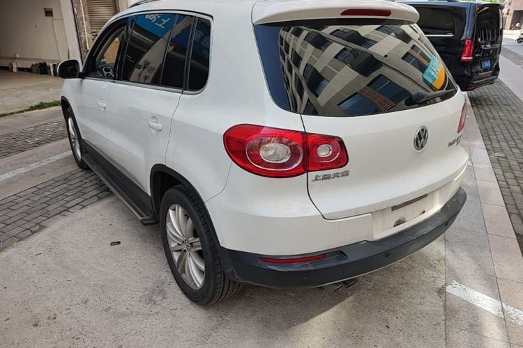 Used Volkswagen Tiguan 2012 2.0 TSI Automatic All-Wheel Drive Flagship Edition Rear Left 45 Deg