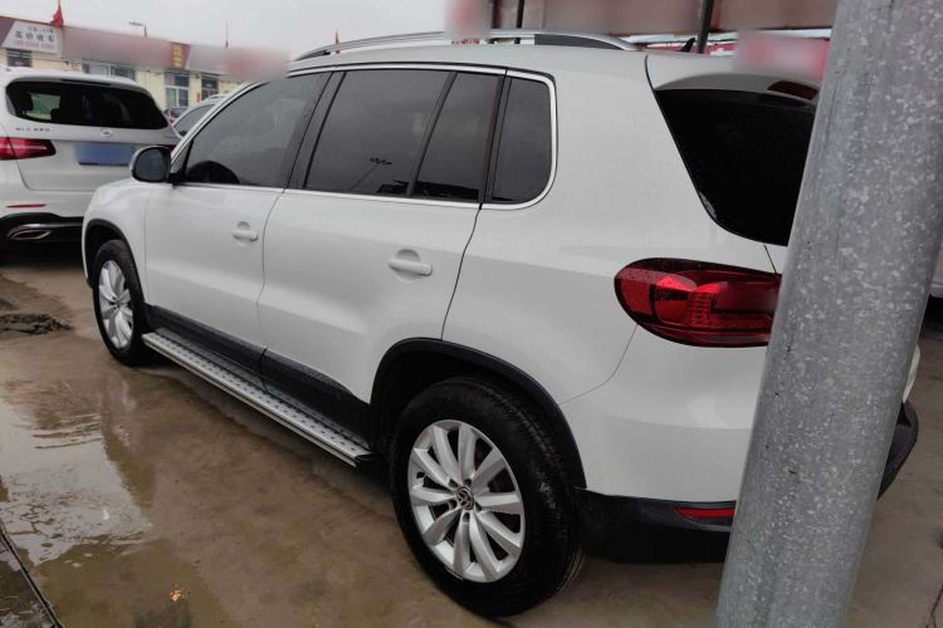 Used Volkswagen Tiguan 2012 2.0 TSI Comfort Edition Rear Left 45 Deg