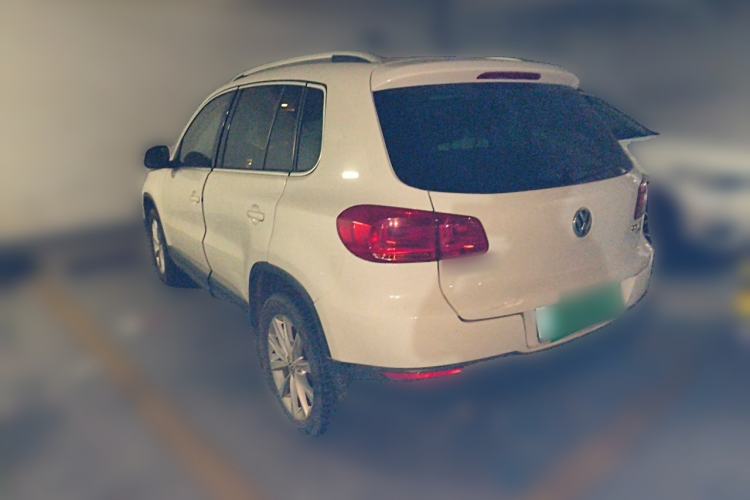 Used Volkswagen Tiguan 2012 2.0 TSI Comfort Edition Rear Left 45 Deg