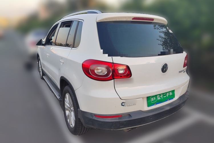 Used Volkswagen Tiguan 2012 2.0 TSI Automatic All-Wheel Drive Flagship Edition Rear Left 45 Deg