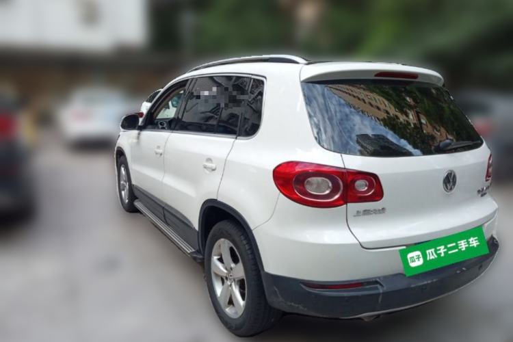 Used Volkswagen Tiguan 2012 2.0 TSI Automatic All-Wheel Drive Elite Edition Rear Left 45 Deg