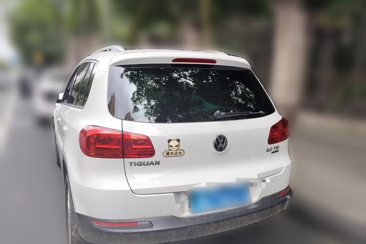 Used Volkswagen Tiguan 2012 2.0 TSI Comfort Edition Rear Left 45 Deg