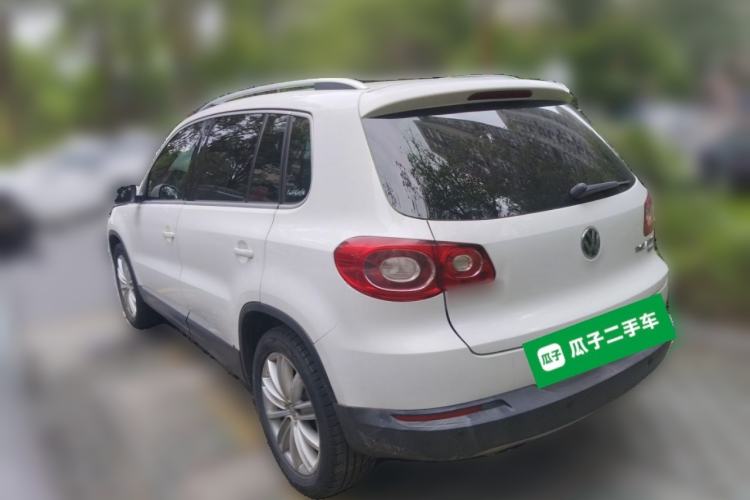 Used Volkswagen Tiguan 2012 2.0 TSI Automatic All-Wheel Drive Flagship Edition Rear Left 45 Deg