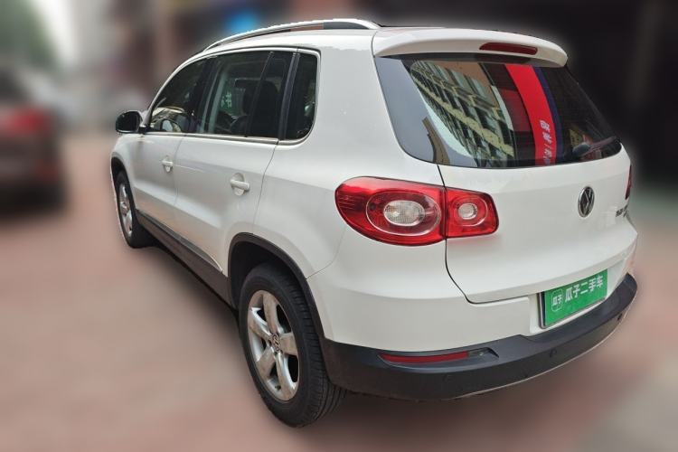 Used Volkswagen Tiguan 2012 2.0 TSI Automatic All-Wheel Drive Elite Edition Rear Left 45 Deg