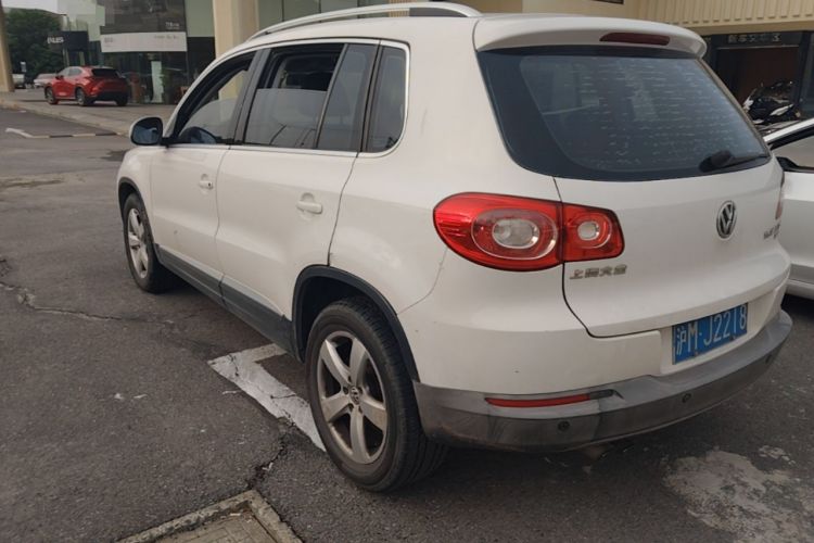 Used Volkswagen Tiguan 2012 1.8TSI Automatic All-Wheel Drive Elite Edition Rear Left 45 Deg