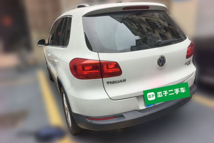 Used Volkswagen Tiguan 2012 2.0 TSI Comfort Edition Rear Left 45 Deg