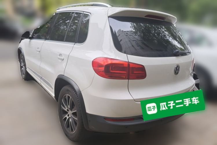 Used Volkswagen Tiguan 2012 2.0 TSI Luxury Edition Rear Left 45 Deg