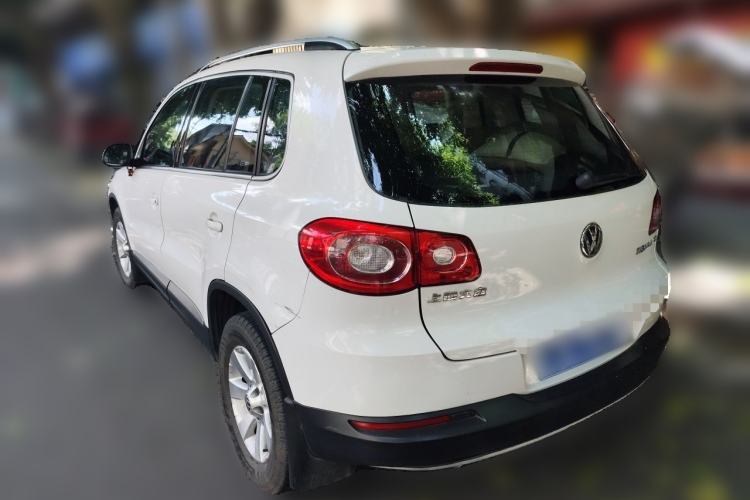 Used Volkswagen Tiguan 2012 1.8TSI Manual Two-Wheel Drive Urban Edition Rear Left 45 Deg