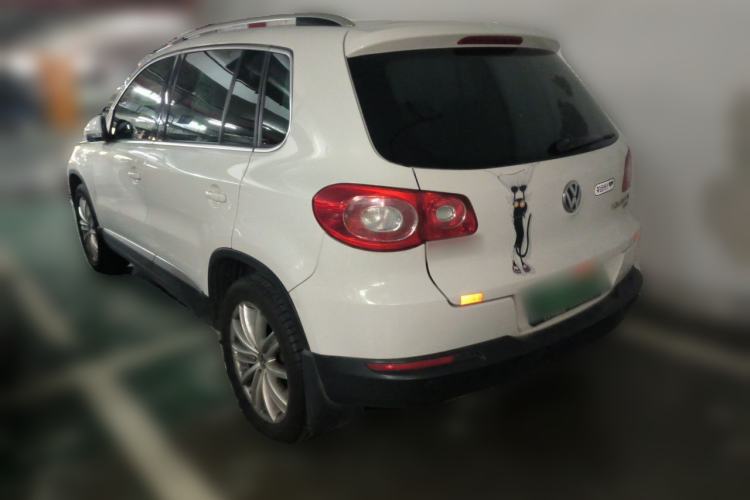 Used Volkswagen Tiguan 2012 2.0 TSI Automatic All-Wheel Drive Flagship Edition Rear Left 45 Deg