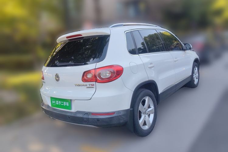 Used Volkswagen Tiguan 2012 1.8TSI Automatic All-Wheel Drive Elite Edition Rear Right 45 Deg