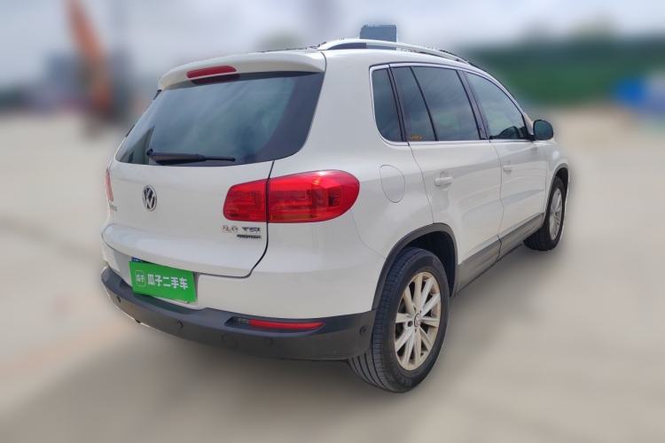 Used Volkswagen Tiguan 2012 2.0 TSI Comfort Edition Rear Right 45 Deg