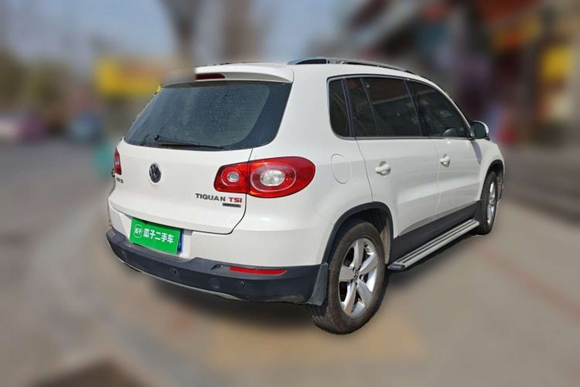 Used Volkswagen Tiguan 2012 2.0 TSI Automatic All-Wheel Drive Elite Edition Rear Right 45 Deg