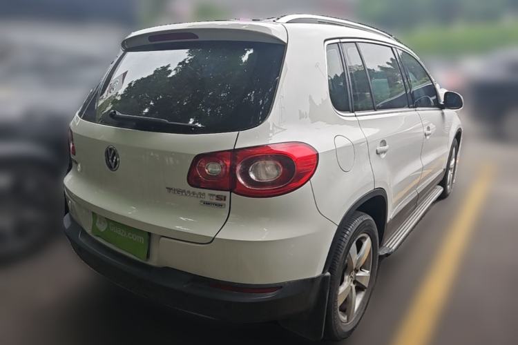 Used Volkswagen Tiguan 2012 1.8TSI Automatic All-Wheel Drive Elite Edition Rear Right 45 Deg