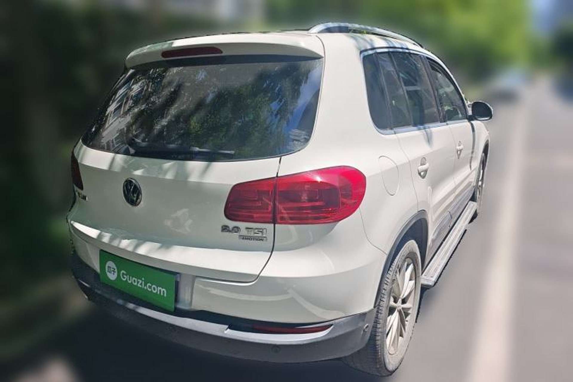 Used Volkswagen Tiguan 2012 2.0 TSI Comfort Edition Rear Right 45 Deg