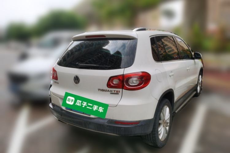 Used Volkswagen Tiguan 2012 2.0 TSI Automatic All-Wheel Drive Flagship Edition Rear Right 45 Deg