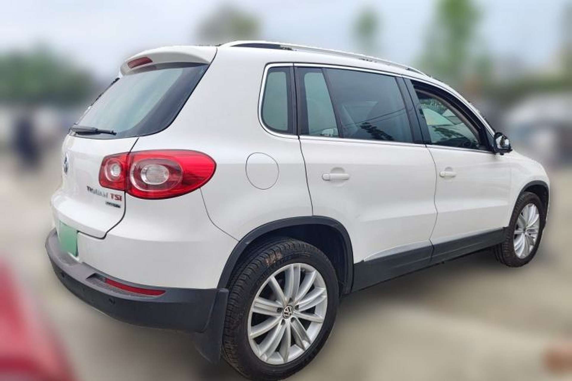 Used Volkswagen Tiguan 2012 2.0 TSI Automatic All-Wheel Drive Elite Edition Rear Right 45 Deg