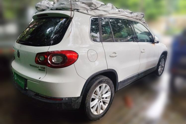 Used Volkswagen Tiguan 2012 2.0 TSI Automatic All-Wheel Drive Flagship Edition Rear Right 45 Deg