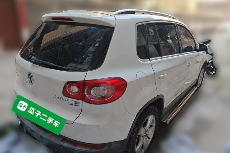 Used Volkswagen Tiguan 2012 1.8TSI Automatic All-Wheel Drive Elite Edition Rear Right 45 Deg