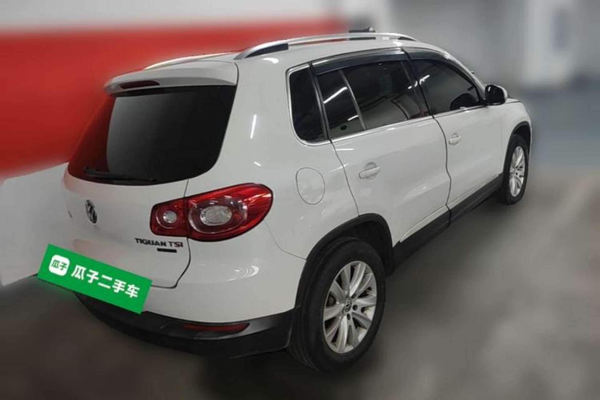 Used Volkswagen Tiguan 2012 2.0 TSI Automatic All-Wheel Drive Flagship Edition Rear Right 45 Deg