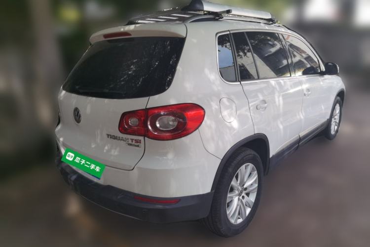 Used Volkswagen Tiguan 2012 2.0 TSI Automatic All-Wheel Drive Flagship Edition Rear Right 45 Deg