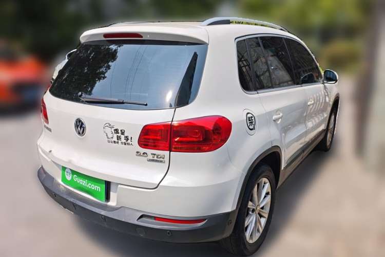 Used Volkswagen Tiguan 2012 2.0 TDI Comfort Edition Rear Right 45 Deg
