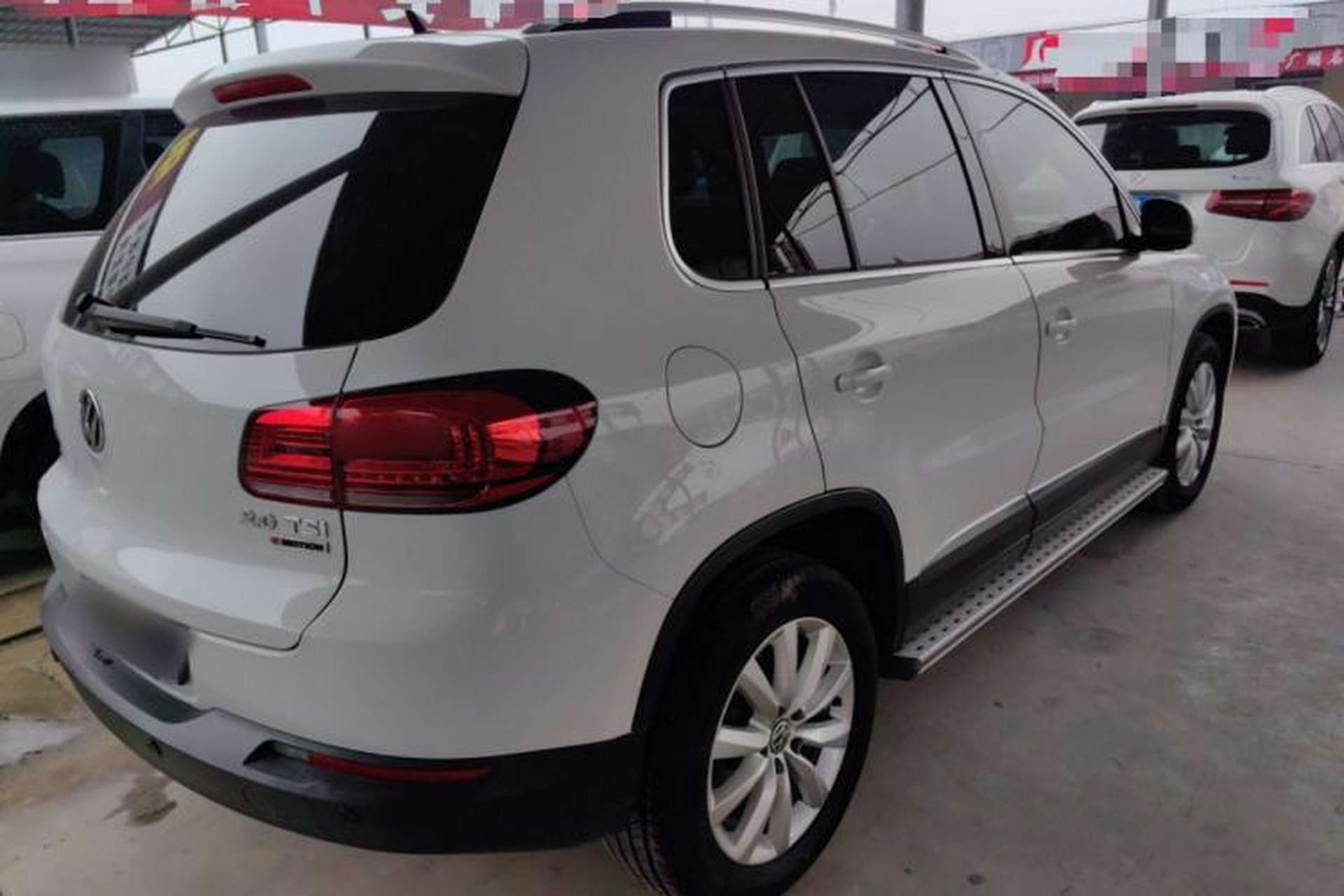 Used Volkswagen Tiguan 2012 2.0 TSI Comfort Edition Rear Right 45 Deg