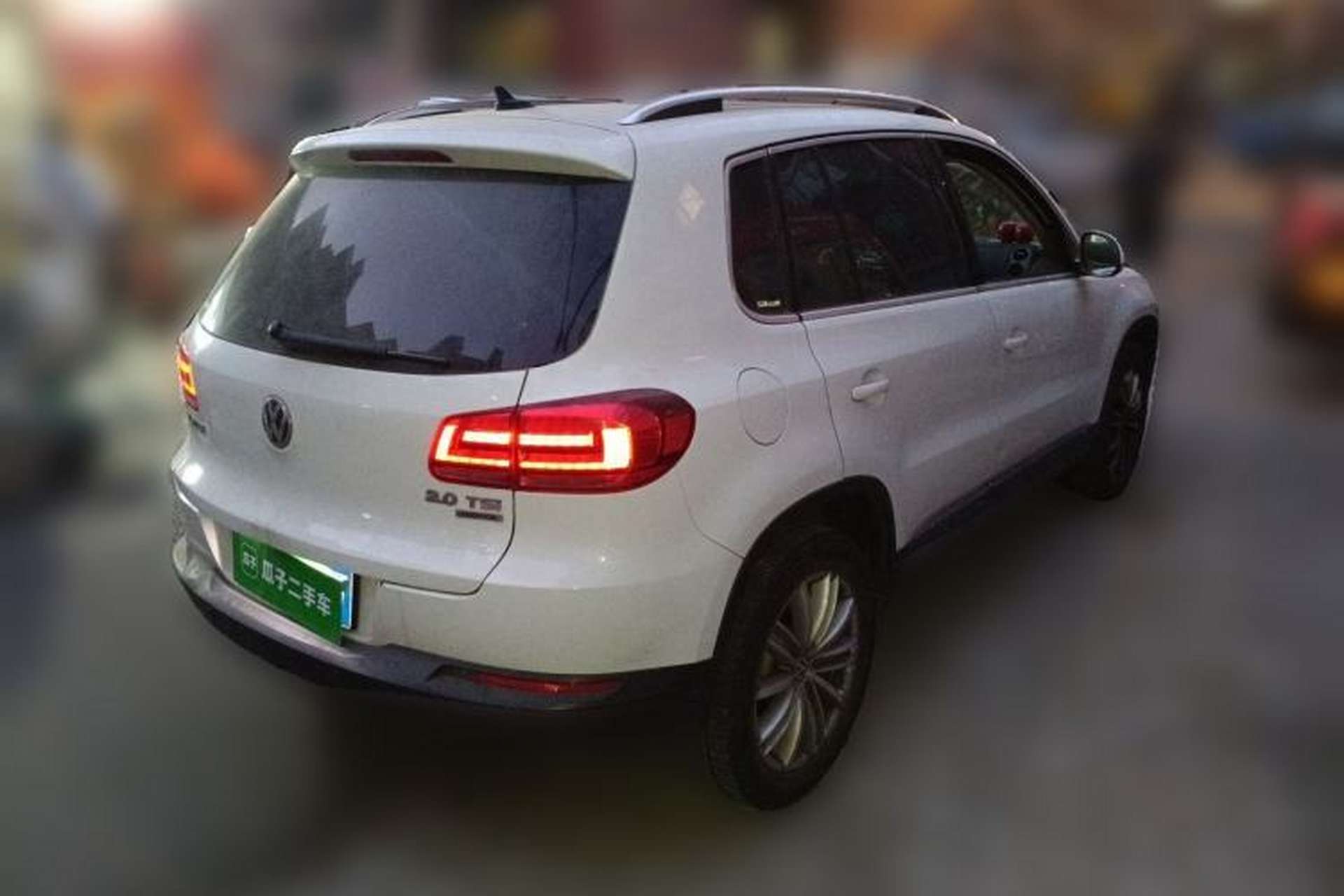 Used Volkswagen Tiguan 2012 2.0 TSI Luxury Edition Rear Right 45 Deg