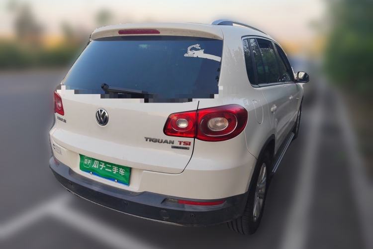 Used Volkswagen Tiguan 2012 2.0 TSI Automatic All-Wheel Drive Flagship Edition Rear Right 45 Deg