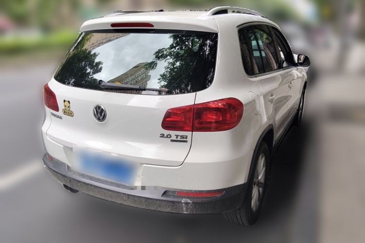 Used Volkswagen Tiguan 2012 2.0 TSI Comfort Edition Rear Right 45 Deg