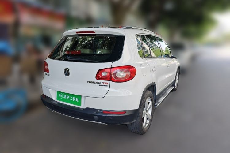 Used Volkswagen Tiguan 2012 2.0 TSI Automatic All-Wheel Drive Elite Edition Rear Right 45 Deg