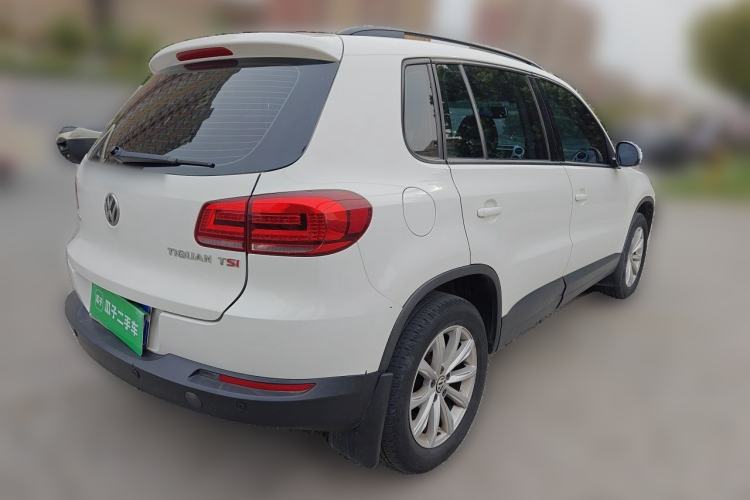 Used Volkswagen Tiguan 2012 1.8TSI Automatic Two-Wheel Drive Elite Edition Rear Right 45 Deg