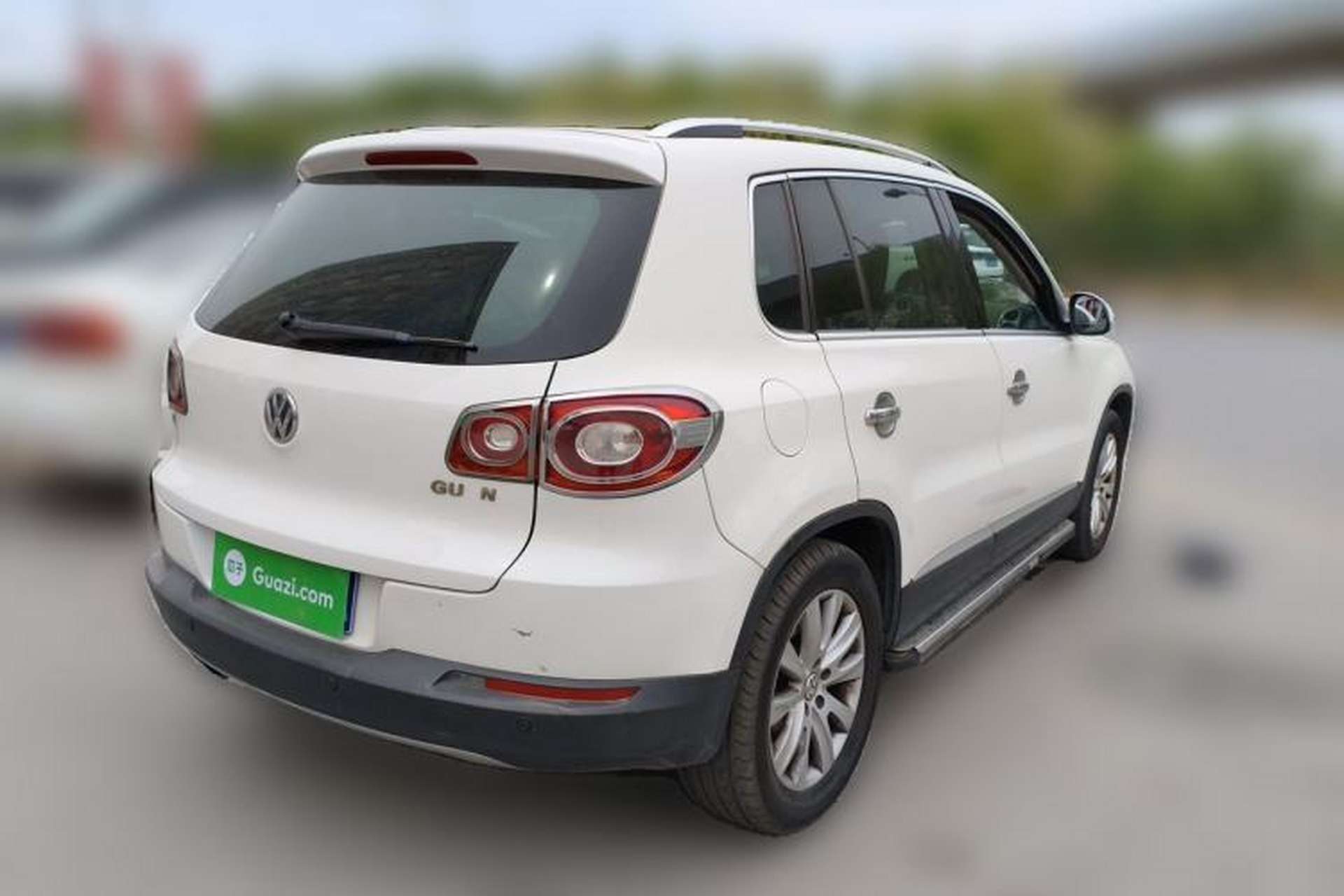 Used Volkswagen Tiguan 2012 2.0 TSI Automatic All-Wheel Drive Flagship Edition Rear Right 45 Deg