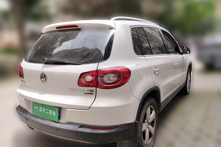 Used Volkswagen Tiguan 2012 1.8TSI Automatic All-Wheel Drive Elite Edition Rear Right 45 Deg