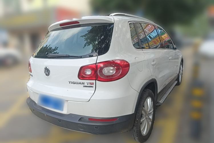 Used Volkswagen Tiguan 2012 1.8TSI Automatic All-Wheel Drive Elite Edition Rear Right 45 Deg