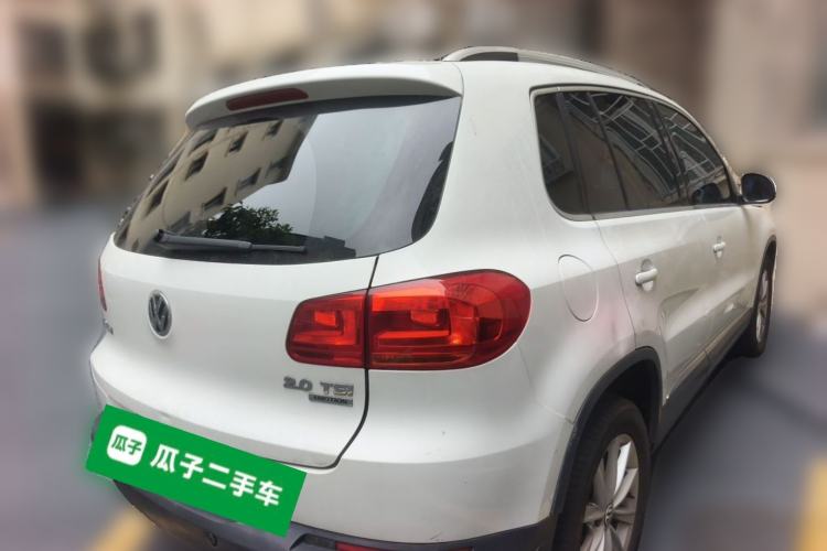 Used Volkswagen Tiguan 2012 2.0 TSI Comfort Edition Rear Right 45 Deg