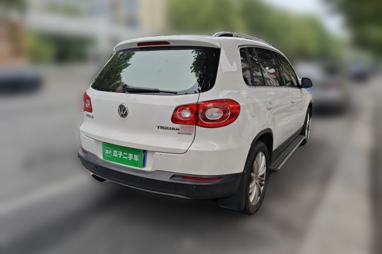 Used Volkswagen Tiguan 2012 2.0 TSI Automatic All-Wheel Drive Elite Edition Rear Right 45 Deg