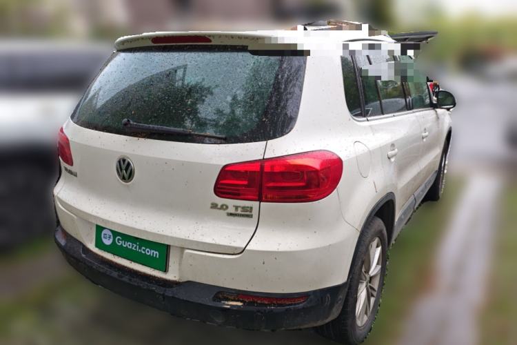 Used Volkswagen Tiguan 2012 2.0 TSI Comfort Edition Rear Right 45 Deg