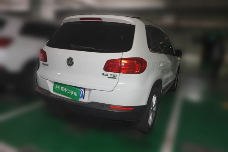 Used Volkswagen Tiguan 2012 2.0 TSI Comfort Edition Rear Right 45 Deg