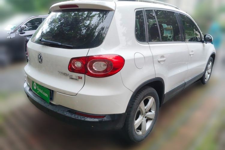 Used Volkswagen Tiguan 2012 1.8TSI Automatic All-Wheel Drive Elite Edition Rear Right 45 Deg