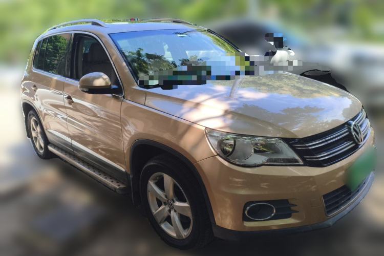 Used Volkswagen Tiguan 2012 1.8TSI Automatic Two-Wheel Drive Elite Edition Front Right 45 Deg