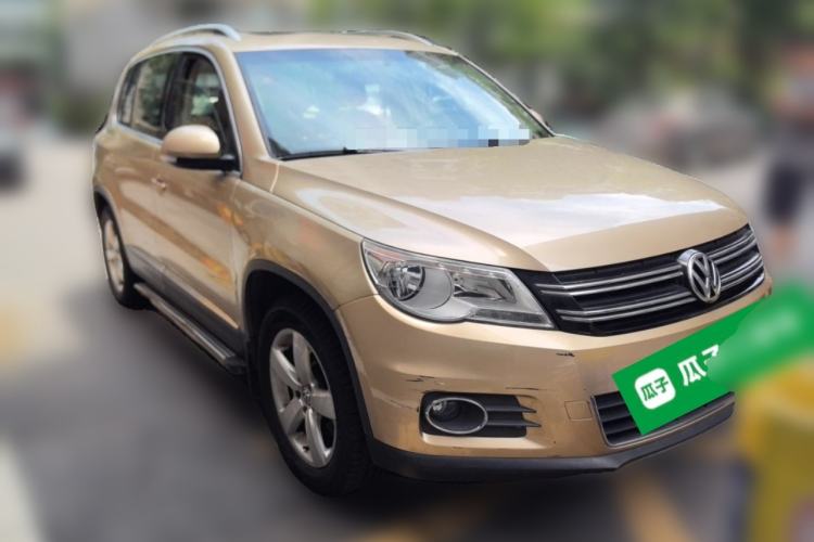 Used Volkswagen Tiguan 2012 2.0 TSI Automatic All-Wheel Drive Elite Edition Front Right 45 Deg