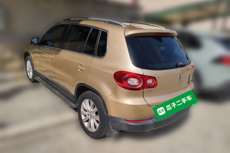 Used Volkswagen Tiguan 2012 2.0 TSI Automatic All-Wheel Drive Flagship Edition Rear Left 45 Deg