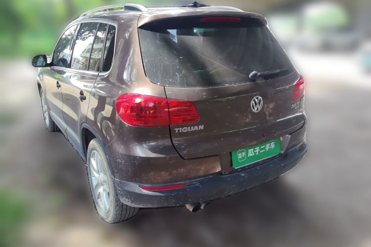Used Volkswagen Tiguan 2012 2.0 TSI Luxury Edition Rear Left 45 Deg