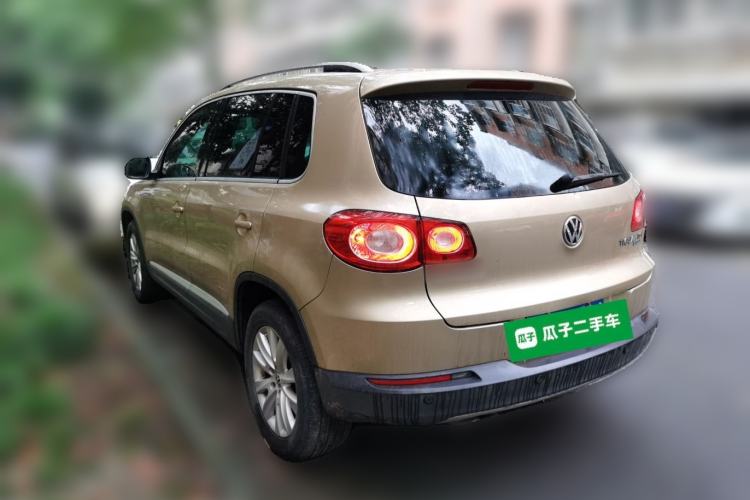Used Volkswagen Tiguan 2012 2.0 TSI Automatic All-Wheel Drive Flagship Edition Rear Left 45 Deg