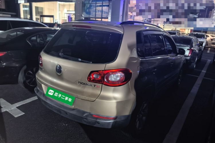 Used Volkswagen Tiguan 2012 1.8TSI Automatic Two-Wheel Drive Trend Edition Rear Right 45 Deg
