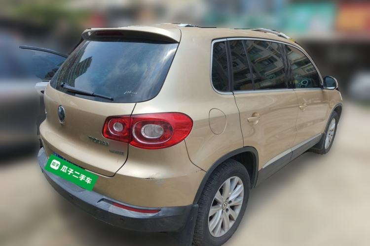 Used Volkswagen Tiguan 2012 2.0 TSI Automatic All-Wheel Drive Flagship Edition Rear Right 45 Deg
