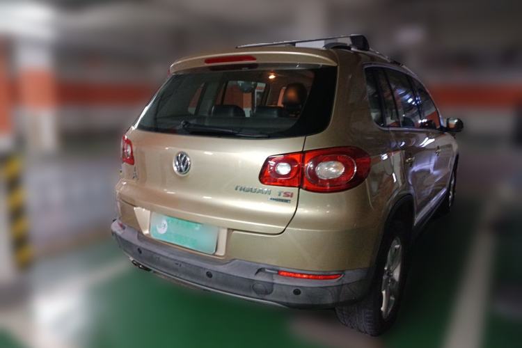Used Volkswagen Tiguan 2012 1.8TSI Automatic All-Wheel Drive Elite Edition Rear Right 45 Deg