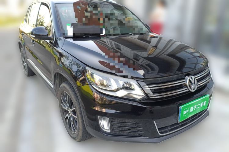 Used Volkswagen Tiguan 2013 1.8TSI Automatic Two-Wheel Drive Luxury Model Front Right 45 Deg