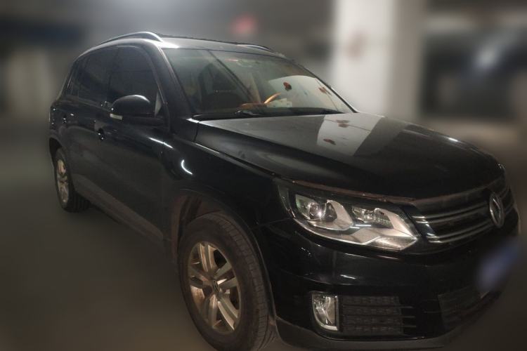 Used Volkswagen Tiguan 2013 1.8TSI Automatic Two-Wheel Drive Trend Edition Front Right 45 Deg